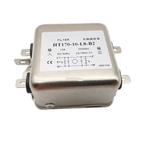 Filtre de puissance HT170-30-M4-H2 30A monophasé pour réseau électrique stable