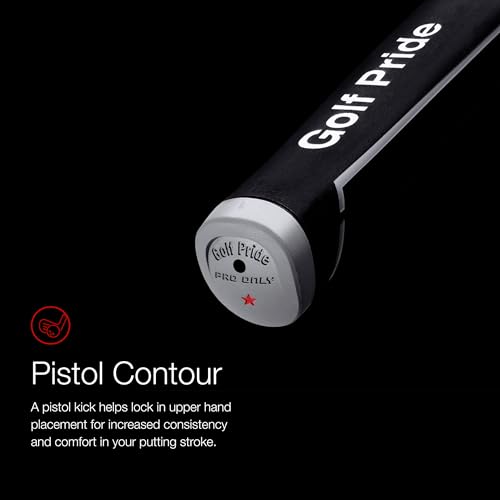 Golf Pride Pro Only Putter Grip - Firm All-Rubber Feel