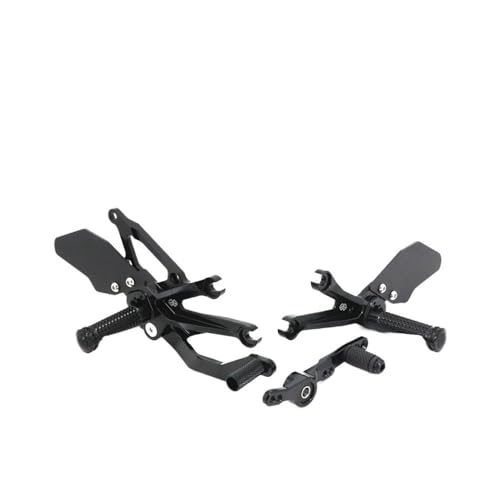Repose-pieds arrière alu CNC YZF R7 pédale pliable moto haute précision