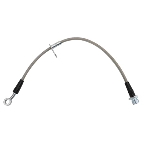 Image of TRQ Front Performance Brake Hose Set Compatible with 2005-2010 Honda Odyssey
