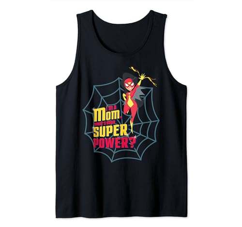 Débardeur Marvel fête des mères et idée cadeau pour maman fan de Spider-Woman