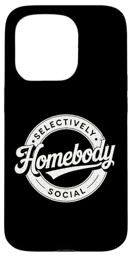 Homebody Selectively Social �r���e�[�W ���Љ�I �����I �X�}�z�P�[�X iPhone 15 Pro �p