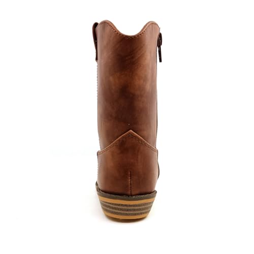 ICEBIRDS Little Kid's and Toddler Western Cowboy Boot3