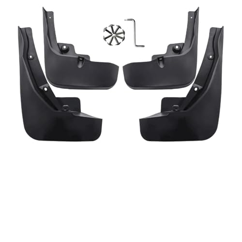 Guardabarros para Audi Q7 2020-2025: juego de 4 piezas duraderas para rueda delantera y trasera