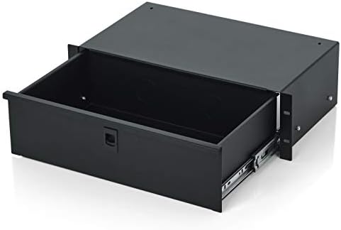 Gator Rackworks Standard 2U Rack Mount Drawer with Lock; 14.2" Deep (GRW-DRW2)