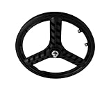 PRO+ BMX 20' 3 Spoke Plastic Front Wheel Black
