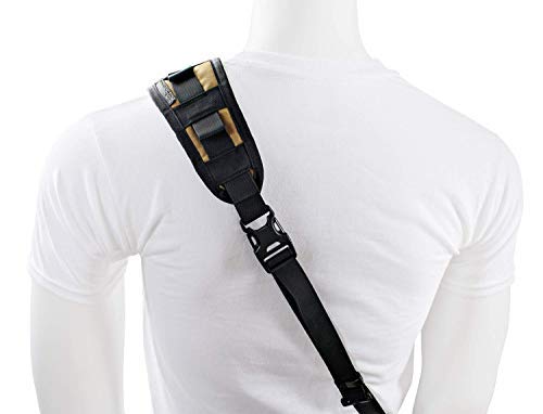 Blackrapid Delta Camera Sling, Original Camera Sling Design, Strap For Dslr, Slr And Mirrorless Cameras - Coyote/Black - With Straight Shoulder Pad For Right-Handed And Left-Handed Photographers #TOP3