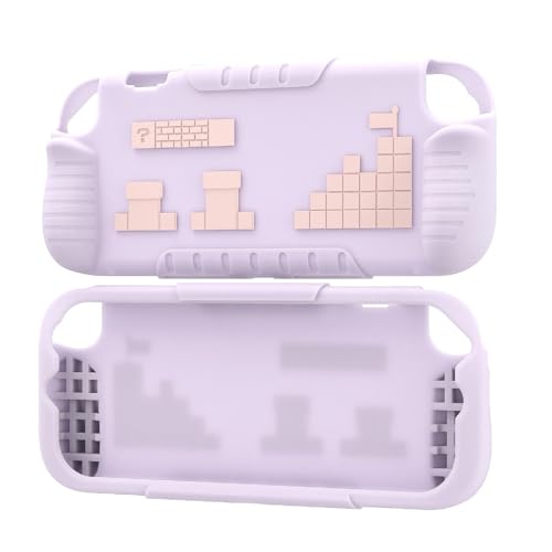 GIOPUEY Funda Compatible con Nintendo Switch 2, Ultradelgado Silicona Case Cover, Anti-caída, Portátil - Purple