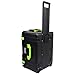 Pelican Black & Lime Green 1607 air case, Empty. Comes with Wheels.