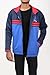Albino Fashion Mens Track Lightweight Football Coach Track Blue Polyester Jacket (US, Alpha, XX-Large, Regular, Regular, Blue)