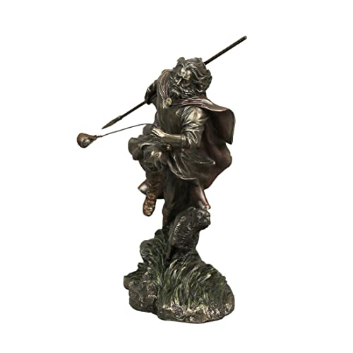 Estatua de Lugh dios celta de 9 pulgadas en bronce y resina miniatura 2