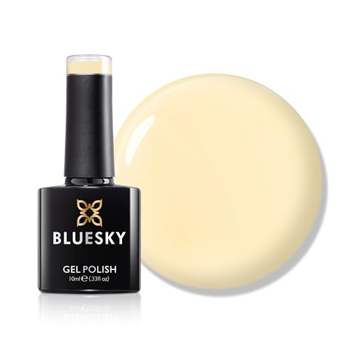 Bluesky Gel Nail Polish 10ml, Melted Butter - SS2603, Yellow Gel Nail Polish for 21 Day Manicure, Requires Curing Under LED UV Nail Lamp