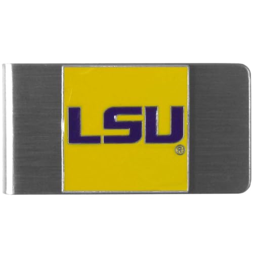 NCAA Siskiyou Sports Mens LSU Tigers Steel Money Clip One Size Team Color
