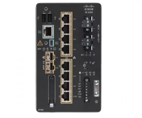 Cisco IE-3200-8T2S-E Catalyst IE3200 Rugged Gigabit Ethernet Switch (Renewed)