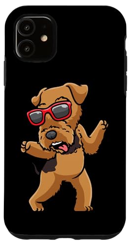 iPhone 11 Airedale Terrier Dog Dancing Case