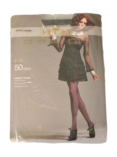 Collants femme à motifs Omsa 50 deniers noir opaque style fantaisie chic
