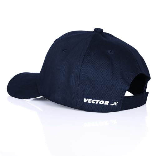 Image of Vector X Turbo Cap Head Caps for Men Unisex Mens Caps with Adjustable Strap in Summer for Men Caps Men for All Sports Cap for Girls caps Gym Caps for Men Women Cap Sports Caps for Men (Navy, 1)