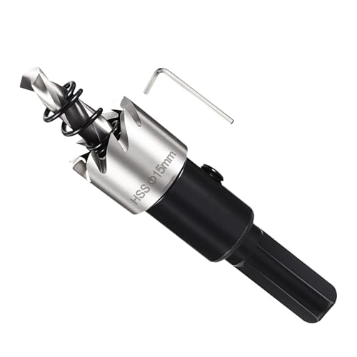 METALLIXITY Hole Saw 15mm (19/32"), 4241 High Speed Steel Ho