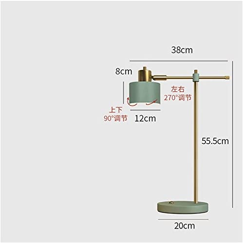 Lampe de bureau vert clair pour ambiance chaleureuse et romantique - 3