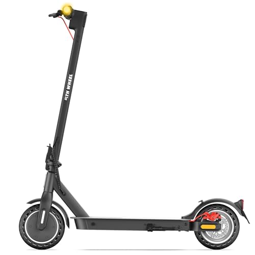 E Scooter mit Straßenzulassung, 8,5/10 Zoll E Roller, Max 32/40km Reichweite 20km/h, Blinker und APP, Doppelte Stoßdämpfung, Duale Bremssystem Elektro Scooter