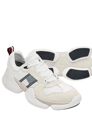Chaussures à lacets Tommy Hilfiger homme blanches modèle Fm0fm02849 - 3