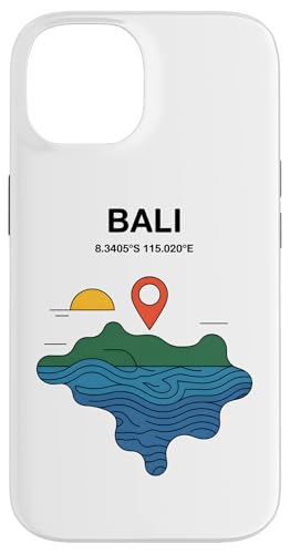 �썑 �o���� Bali Indonesia Coordinate �[�� �r�[�` ��s�@ ���s �v���o ���]�[�g �� �X�}�z�P�[�X iPhone 14 �p