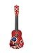 Lexibook Miraculous Ladybug Ma première Guitare pour enfant, 6 cordes, 53 cm, guide inclus, Rouge/Noir, K200MI