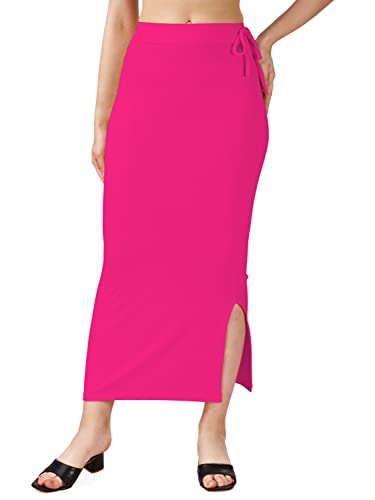 Image of Mehrang Microfiber Saree Shapewear Petticoat for Women, Cotton Blended Shape Wear Dress for Saree