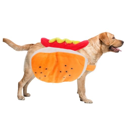 Disfraz ligero para perro y gato con diseño de festín miniatura 6