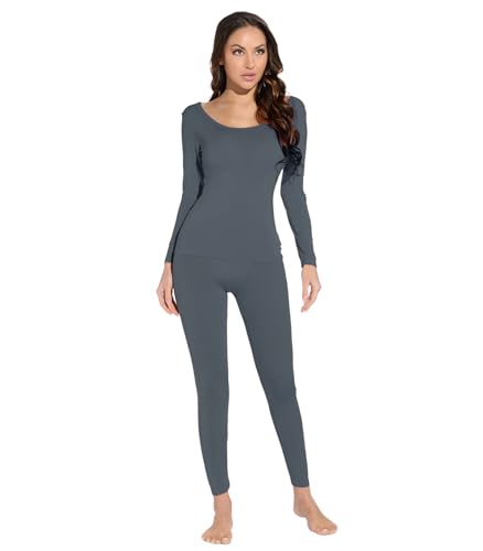 Sous-vêtements thermiques en modal minces Mcilia contre le froid sans épaisseur