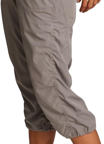 Image of RBX Active Capri Pants for Women Joggers Stretch Lightweight Women's Casual Pant Capri with Drawstring