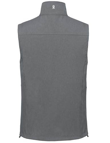 Little Donkey Andy Men's Golf Vest Warm Fleece Lining Hiking Vests Zip Up Sleeveless Outerwear Jacket3