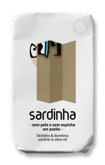 Conservas A Banca da Sardinha - Sardina sin piel y deshuesada en aceite de oliva - 4.23oz 120gr (paquete de 5 latas)