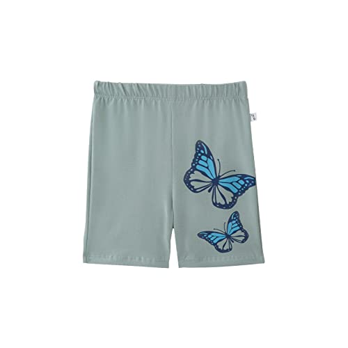 Image of YouGotPlanB Girl's Unicorn Love Cycling Shorts - (CS -UnicornLove Multicolor 6-8 Years) Set of 3