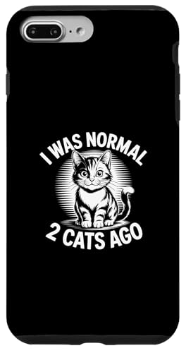 I Was Normal 2 Cats Ago �X�}�z�P�[�X iPhone 7 Plus/8 Plus �p