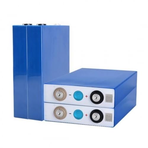 Image of Prismatic LFP 3.2V 105Ah Cells EVE Make LiFePO4 for DIY 12V, 105Ah Battery Pack Making. Ideal for UPS Solar,Inverter (Pack of 4) 4000+ Duty Cycle, with 3 Busbars & S.S Screws M6