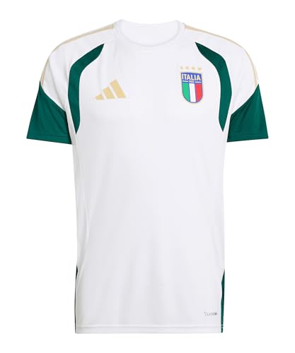 adidas Performance Italia Tiro Camiseta de Entrenamiento Blanco Blanco, S Hombre