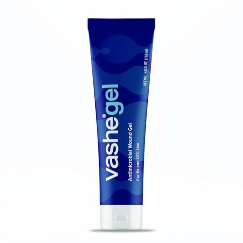 Vashe Wound Gel 4 oz – Hypochlorous Acid (HOCl) Hydrogel for Minor Cuts, Scrapes, Burns & Sunburn – Cleanses, Moistens & Relieves Itch and Pain
