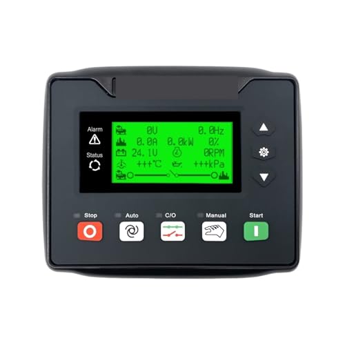 Controlador inteligente HGM 4010N para automatizar el arranque y control digital del motor