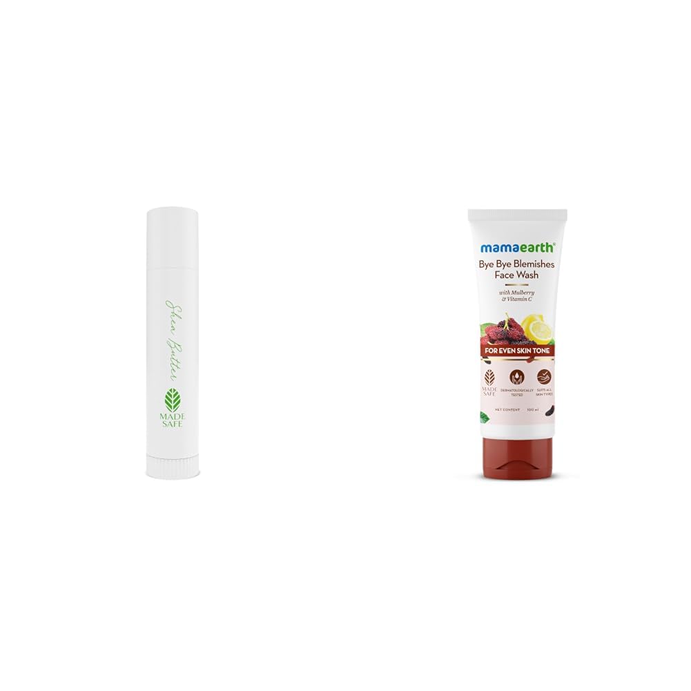 Mamaearth Nourishing 100% Natural Lip Balm with Vitamin E and Shea Butter 4 g Mamaearth Bye Bye Blemishes Face Wash with Mulberry and Vitamin C for Even Skin Tone 100 ml Gently Cleanses-image-48