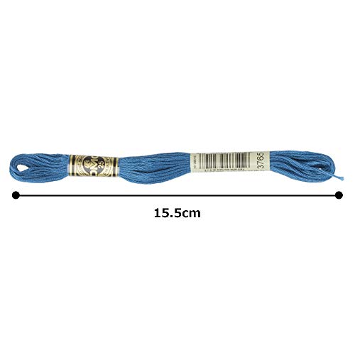 Image of DMC 6-Strand Embroidery Cotton Floss, Very Dark Peacock Blue