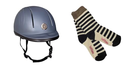 TuffRider Starter Basic Horse Riding Helmet Protective Head...
