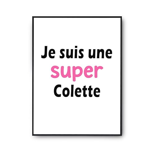 Affiche Une Super Colette 2 poster imprimé en France qualité supérieure