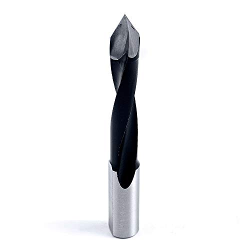 Amana Tool - 315005 Carbide Tipped Through-Hole Boring Bit R/H 5mm Dia x 77mm Long x 10mm