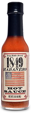 1849 All-Natural Habanero Hot Sauce, 5 oz. (6 Pack)