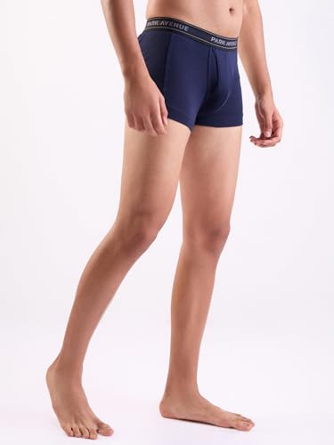 Image of Park Avenue Men Regular Fit Solid Pattern Pure Cotton Trunk Pack of 2