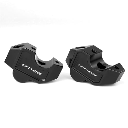 Montaje abrazadera manillar CNC aluminio para Yamaha MT-09 2024 2025 de alta precisión