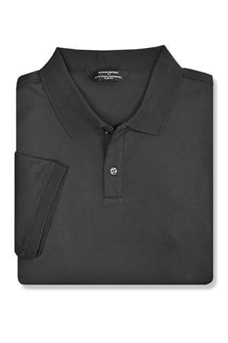 Banana Republic Mens 710582 Slim Fit Luxe Touch Cotton Two Button Dress Polo Shirt miniatura 1