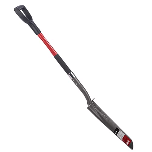 Radius Drain Spade - D-Handle, Fiberglass