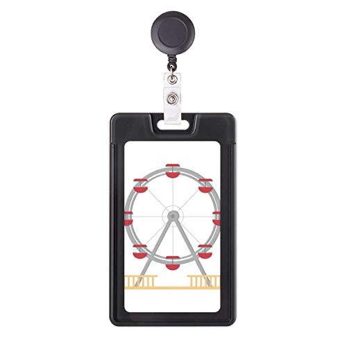Porte-badge grande roue coloré idéal pour l'hôpital et le bureau